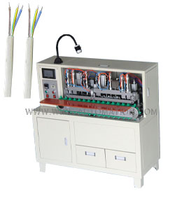 剝皮扭線上錫機