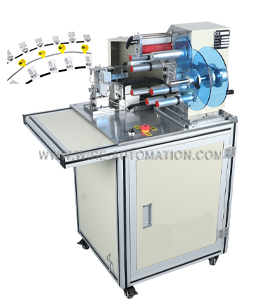 電線對折貼標機