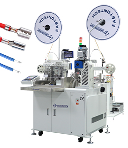 Optional double-end crimping or one-end termination and one-end tinning