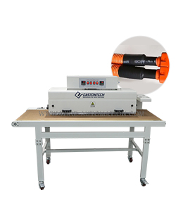 Electric heat shrinking machine