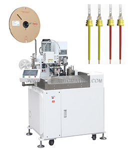 單頭穿防水栓自動端子機