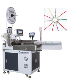 多功能雙頭沾錫機帶打端