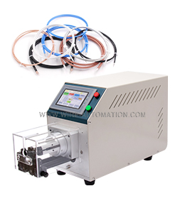 半自動同軸線剝線機